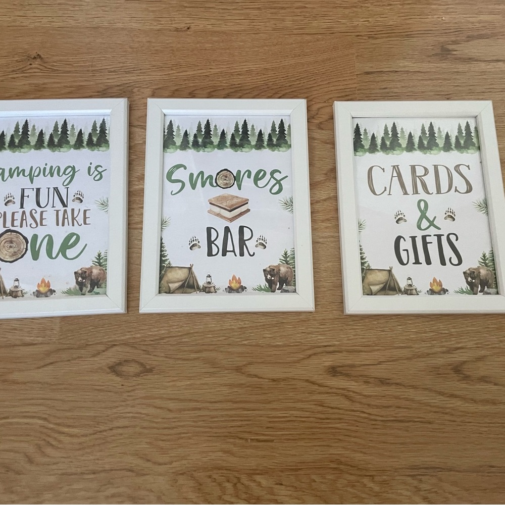 Outdoors/Nature/Woodlands Birthday Decor